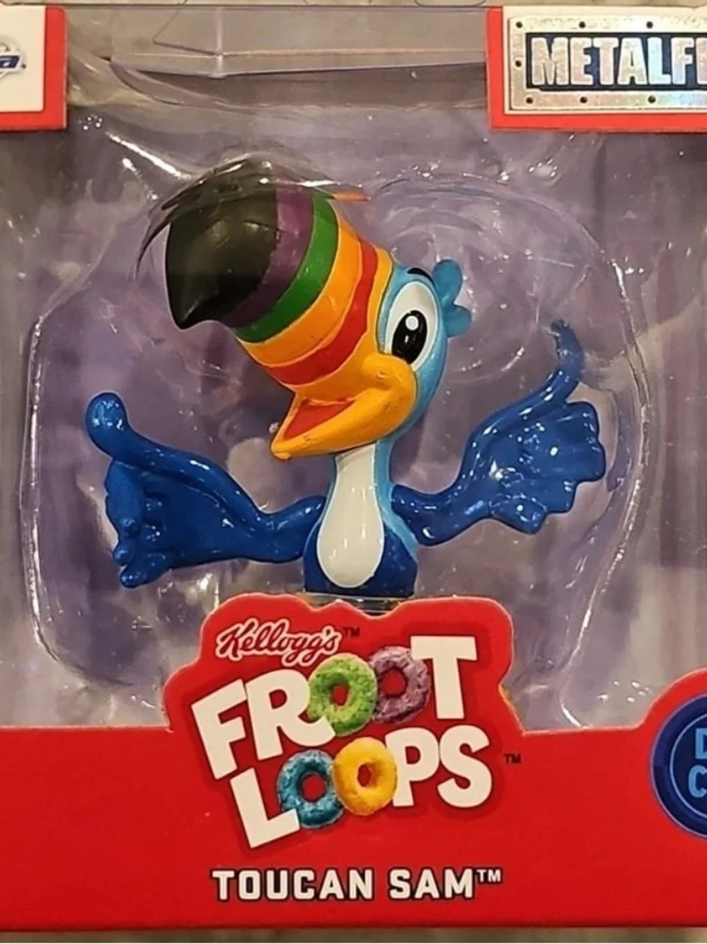 Kellogg's Toucan Sam Blue Toucan Bird Toy - Colorful Beak